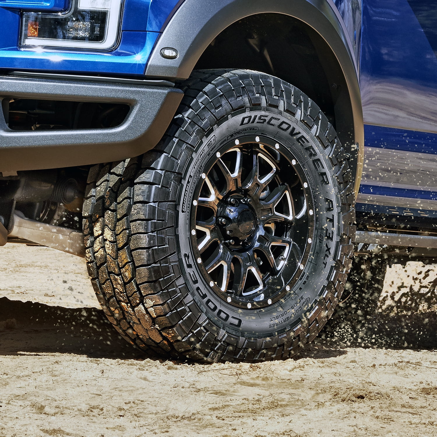 Cooper Discoverer AT3 XLT All Terrain Tires 285/75R16 10 Ply E &ndash; Fits Light Trucks & Hummer H3 Models