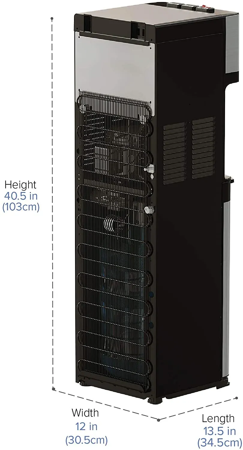Brio Self Cleaning Bottom Loading Water Cooler Water Dispenser- 3 Temperature Settings