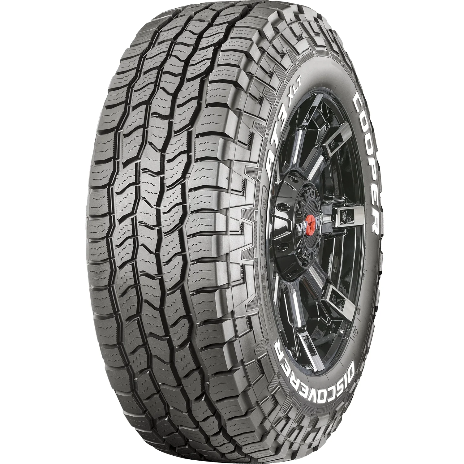 Cooper Discoverer AT3 XLT All Terrain Tires 285/75R16 10 Ply E &ndash; Fits Light Trucks & Hummer H3 Models