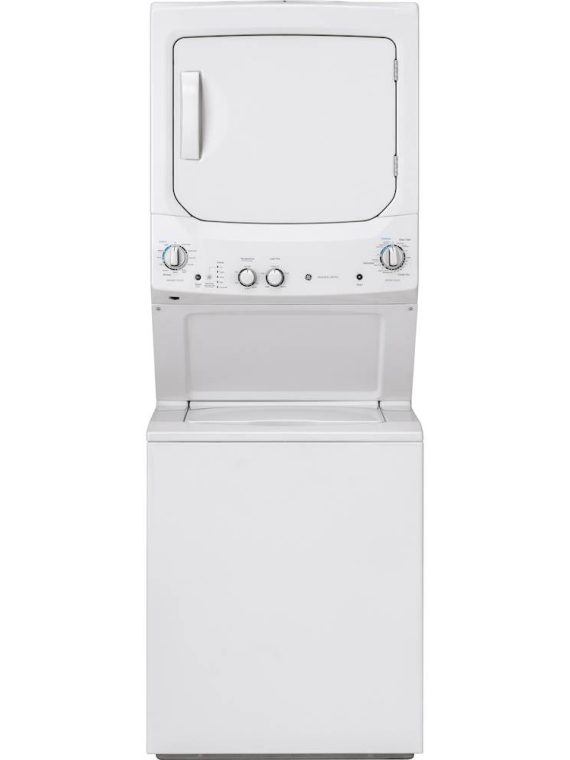 2025 3.8 Cu. Ft. Top Load Washer and 5.9 Cu. Ft. Electric Dryer Laundry Center – White