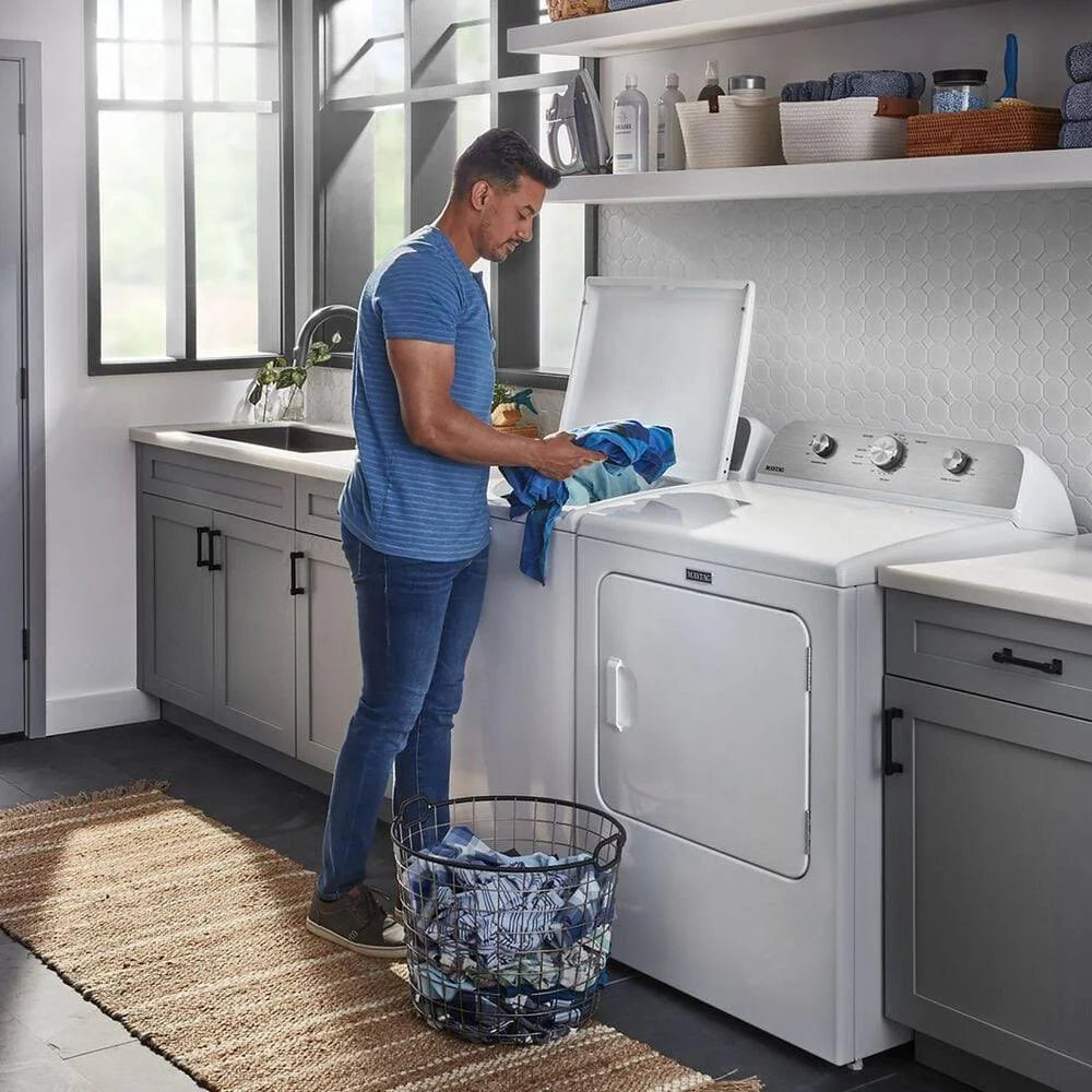 2025 7.0 Cu. ft. Electric Dryer with Wrinkle Prevent - White