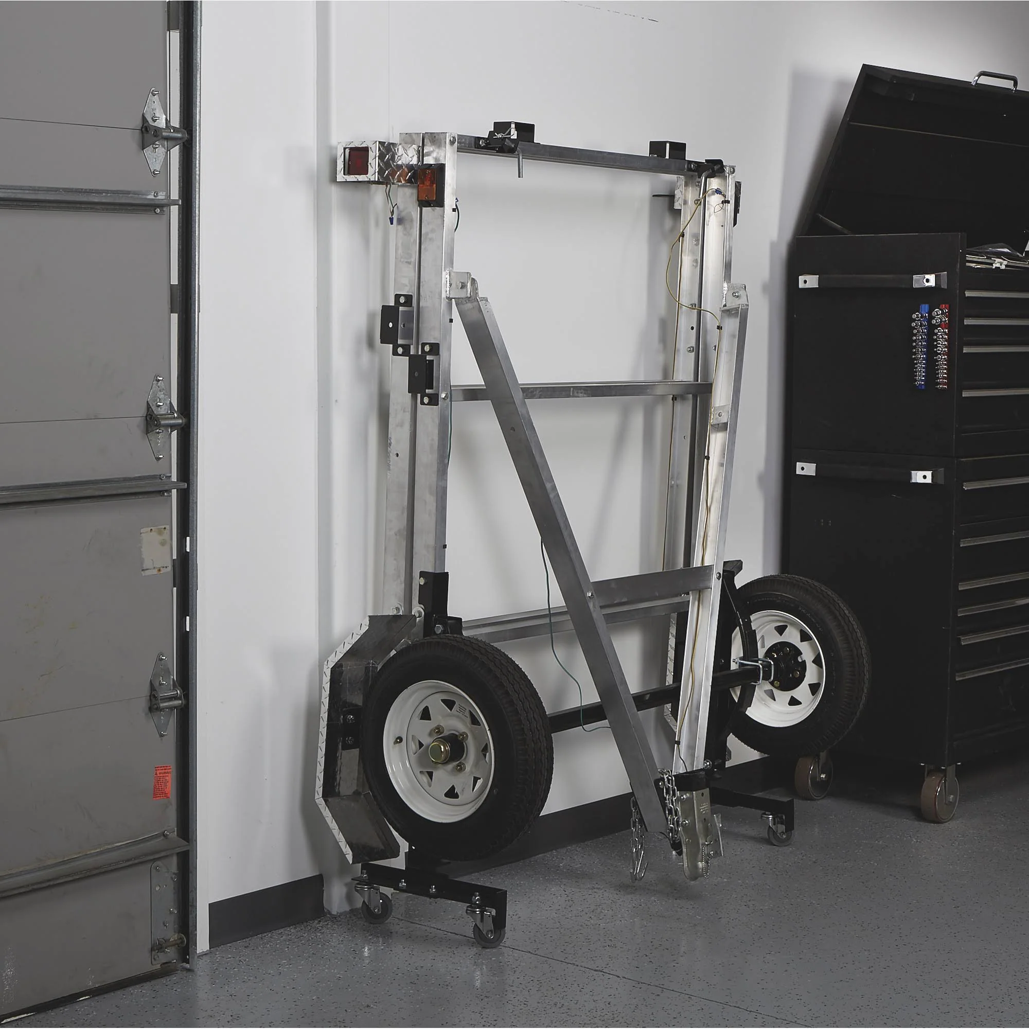 Ultra-Tow 4ft. x 8ft. Folding Aluminum Utility Trailer Kit-1170Lb. Load Capacity 3806S109