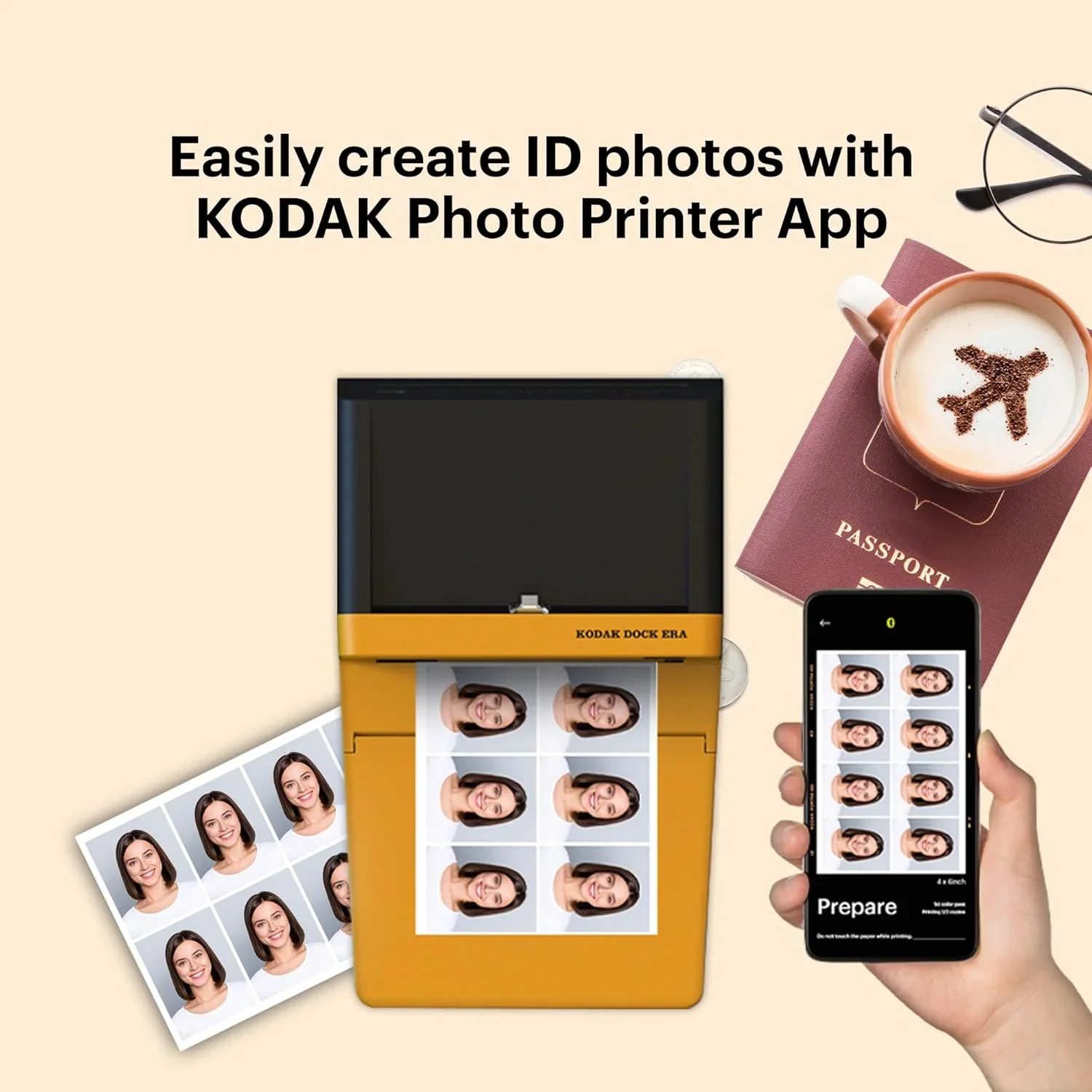 KODAK Dock ERA Plus 4PASS Instant Photo Printer 4x6