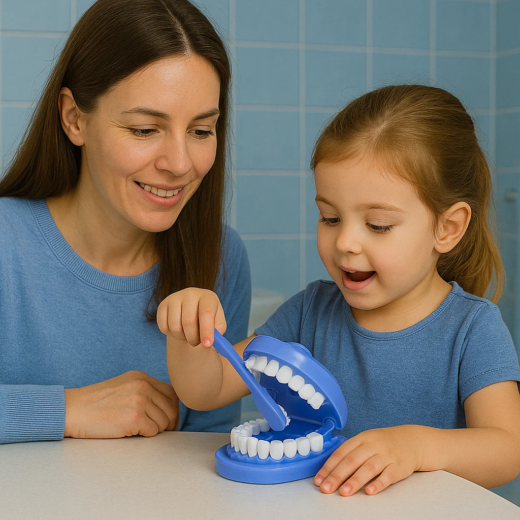 Lernspielzeug Zähneputzen –  Hygiene Training ab 3 Jahren