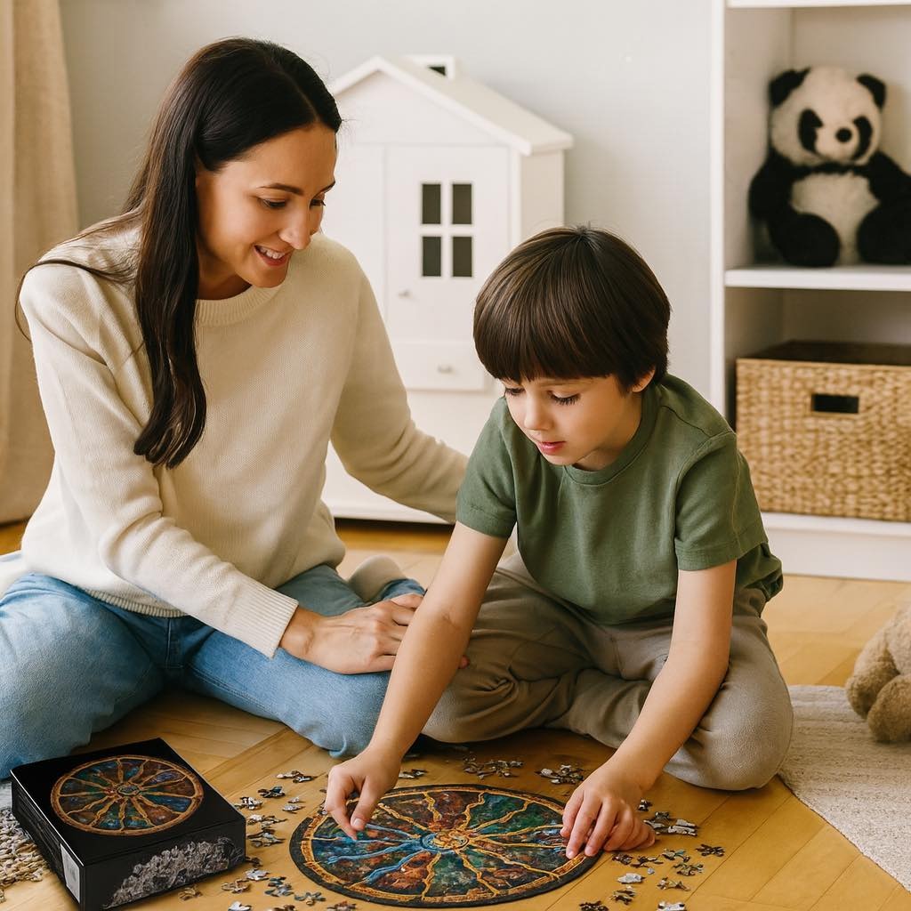 Astrologie Puzzle 1000 Teile – Lern- und Deko Puzzle für Kinder & Erwachsene