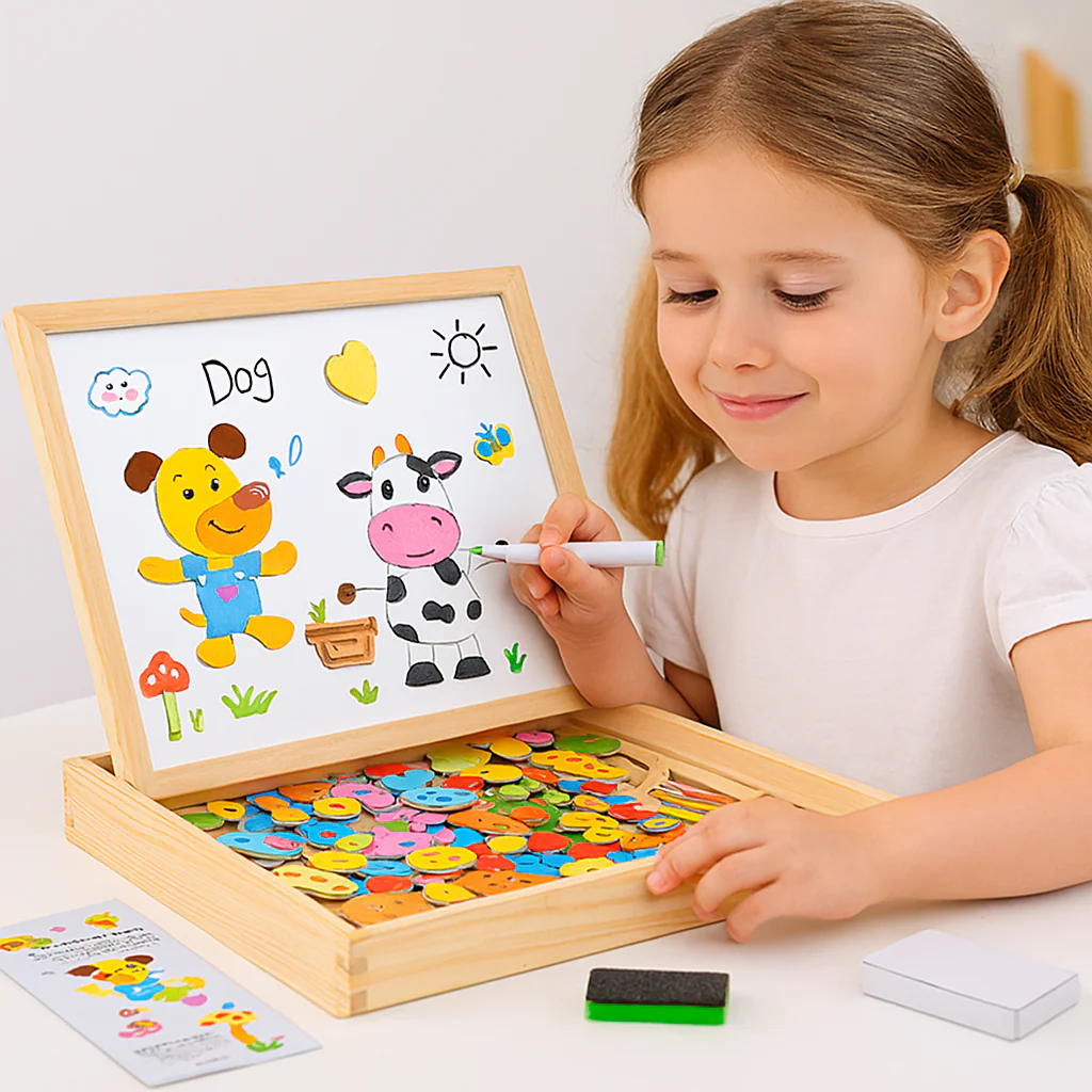 TafelWunder – 2in1 Lern- und Zeichentafel für Kinder