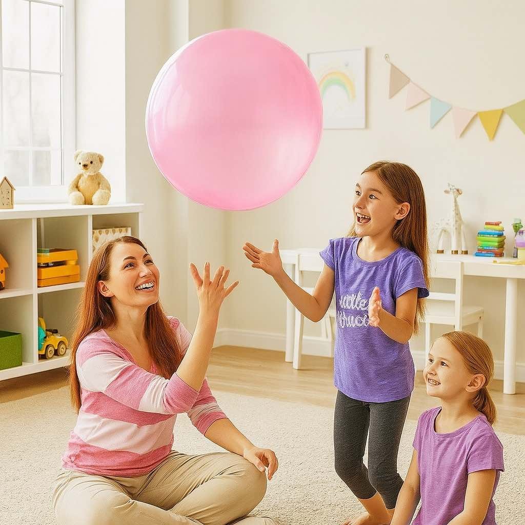 Aufblasbarer Bubble Ball für Kinder – Outdoor Spielzeug robust & flexibel